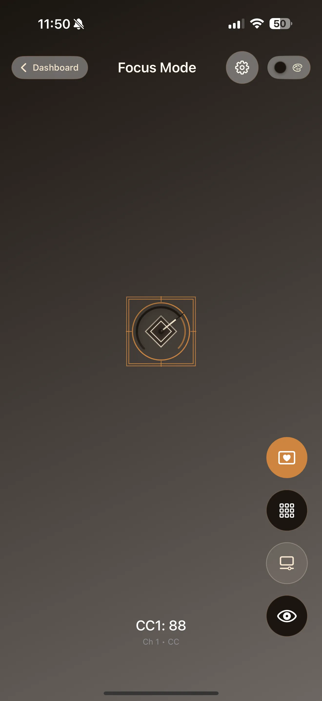 Canvas Interface View