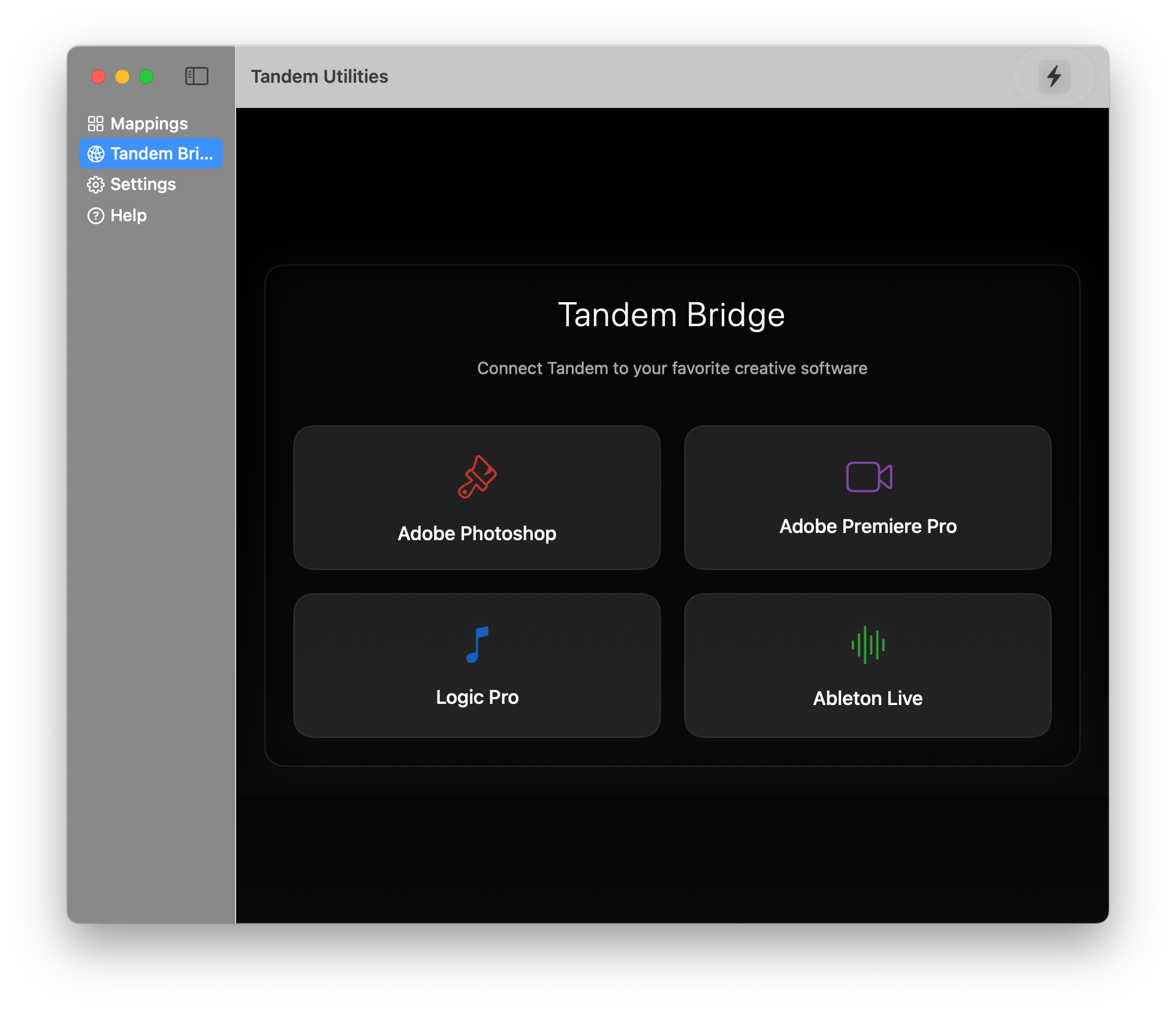 Tandem Utilities Bridge