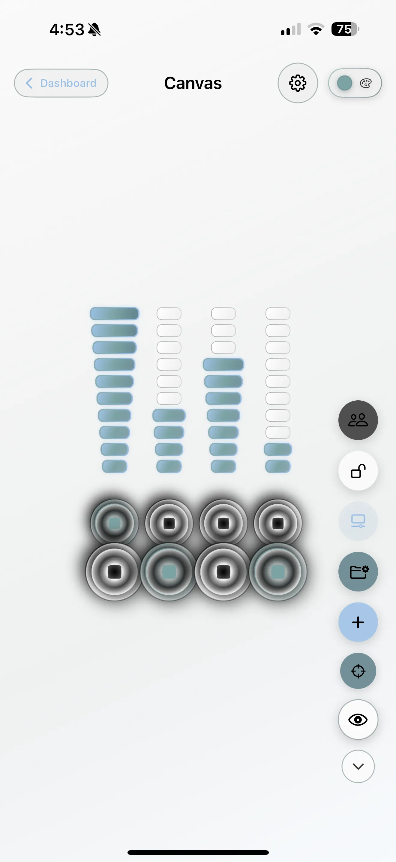 Tandem app interface screenshot 11 - showing MIDI learn functionality.