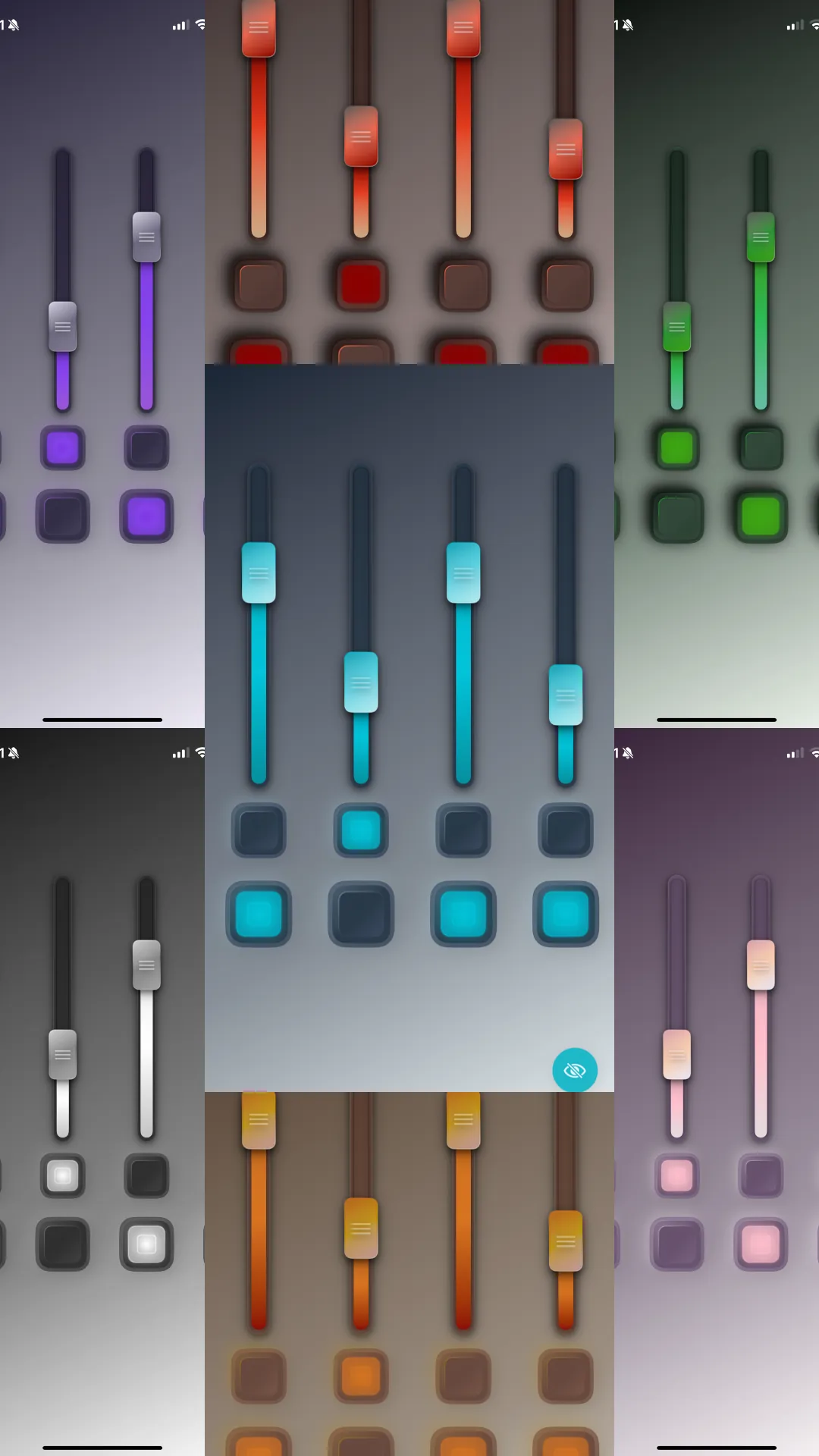 Tandem app interface screenshot 8 - showing performance mode.